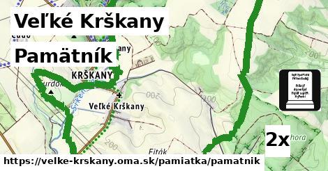 Pamätník, Veľké Krškany