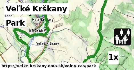 Park, Veľké Krškany