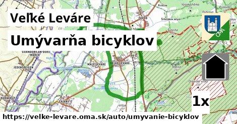 umývarňa bicyklov v Veľké Leváre