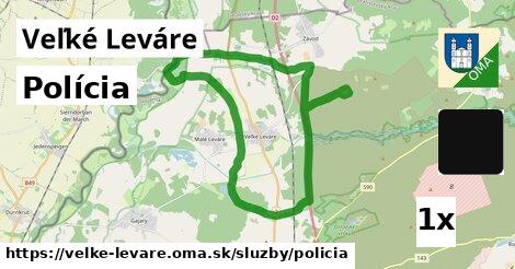 polícia v Veľké Leváre