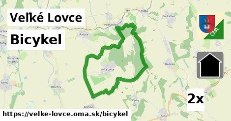 bicykel v Veľké Lovce