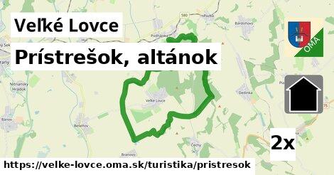 Prístrešok, altánok, Veľké Lovce