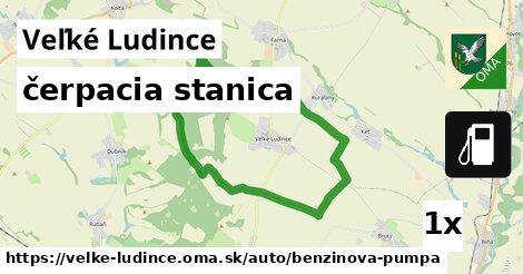 čerpacia stanica, Veľké Ludince