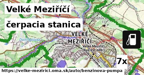 čerpacia stanica, Velké Meziříčí