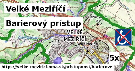 barierový prístup v Velké Meziříčí