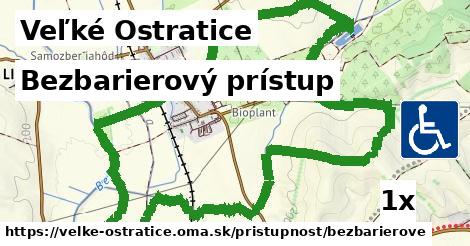 Bezbarierový prístup, Veľké Ostratice