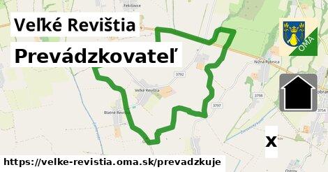 prevádzkovateľ v Veľké Revištia