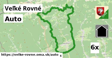 auto v Veľké Rovné