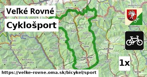 cyklošport v Veľké Rovné