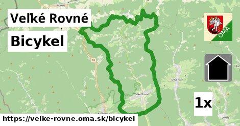 bicykel v Veľké Rovné