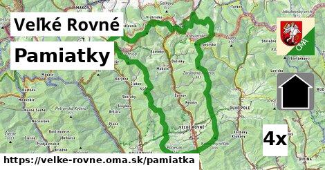 pamiatky v Veľké Rovné