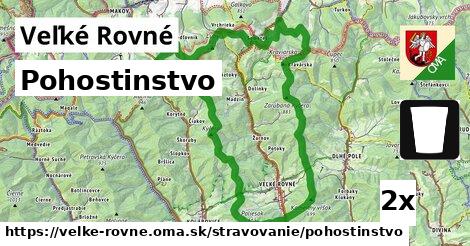 Pohostinstvo, Veľké Rovné