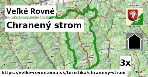 chranený strom v Veľké Rovné