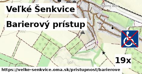 Barierový prístup, Veľké Šenkvice