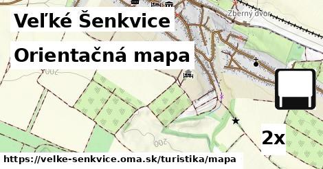 Orientačná mapa, Veľké Šenkvice