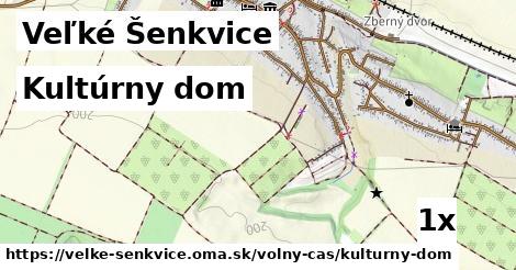 kultúrny dom v Veľké Šenkvice
