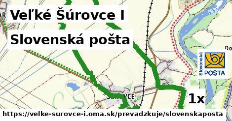 Slovenská pošta, Veľké Šúrovce I