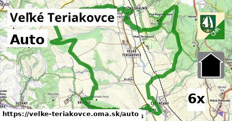 auto v Veľké Teriakovce