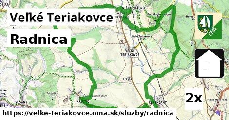 radnica v Veľké Teriakovce