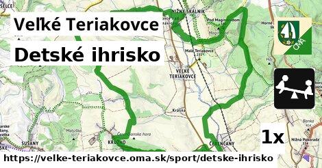 Detské ihrisko, Veľké Teriakovce