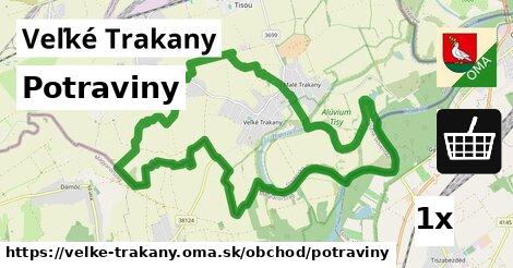 Potraviny, Veľké Trakany