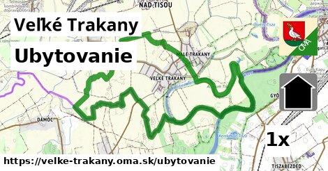 ubytovanie v Veľké Trakany