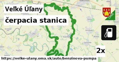 čerpacia stanica, Veľké Úľany