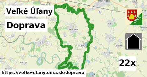 doprava v Veľké Úľany