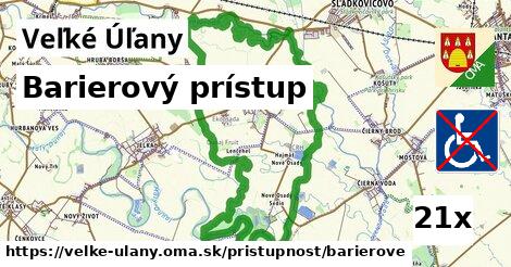 barierový prístup v Veľké Úľany