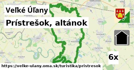 Prístrešok, altánok, Veľké Úľany