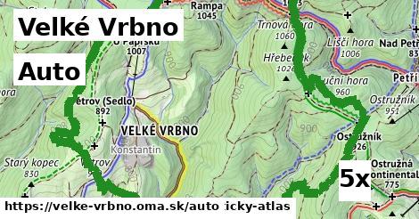 auto v Velké Vrbno