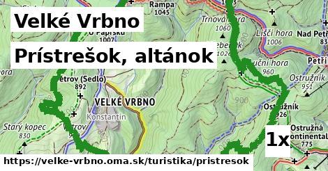 Prístrešok, altánok, Velké Vrbno