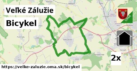 bicykel v Veľké Zálužie