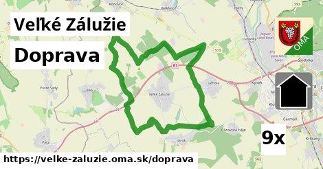 doprava v Veľké Zálužie