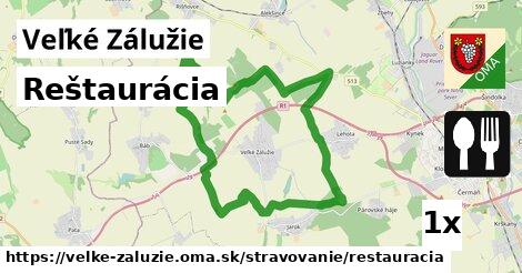 Reštaurácia, Veľké Zálužie