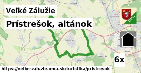 Prístrešok, altánok, Veľké Zálužie