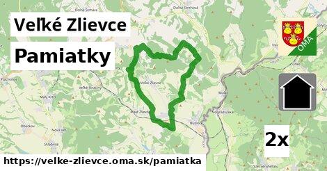 pamiatky v Veľké Zlievce