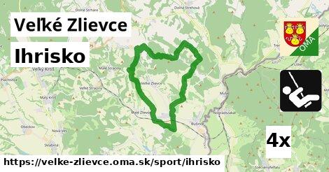 ihrisko v Veľké Zlievce