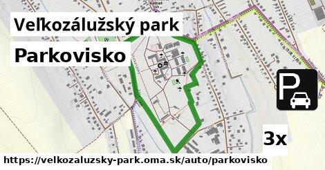 Parkovisko, Veľkozálužský park