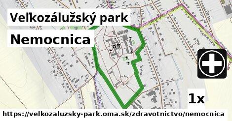 Nemocnica, Veľkozálužský park