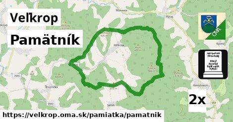 pamätník v Veľkrop