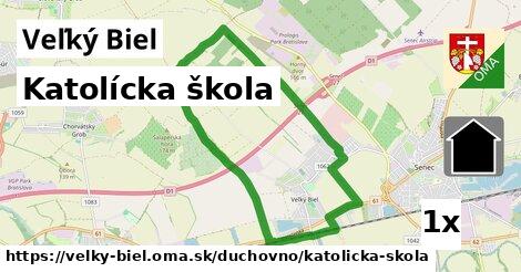 Katolícka škola, Veľký Biel