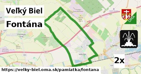 Fontána, Veľký Biel