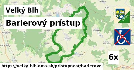 barierový prístup v Veľký Blh