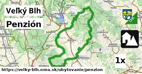 penzión v Veľký Blh