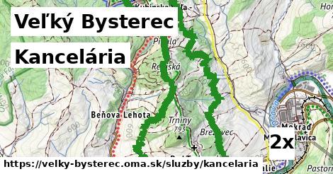 kancelária v Veľký Bysterec