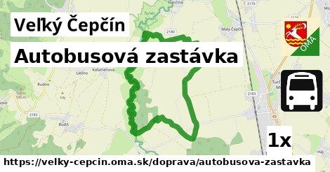 Autobusová zastávka, Veľký Čepčín