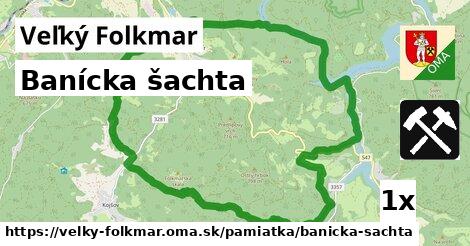 Banícka šachta, Veľký Folkmar