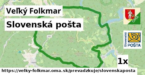 Slovenská pošta, Veľký Folkmar