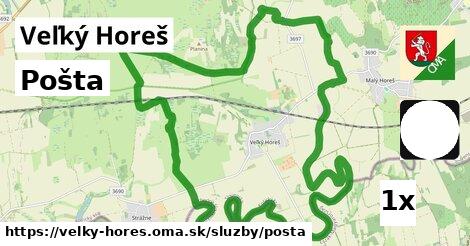 pošta v Veľký Horeš